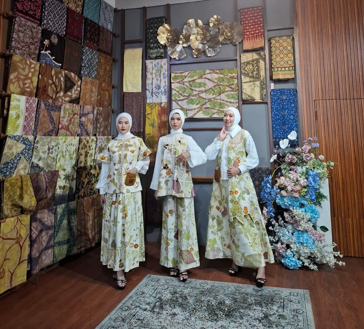 Bahan alami yang digunakan dalam proses ecoprint